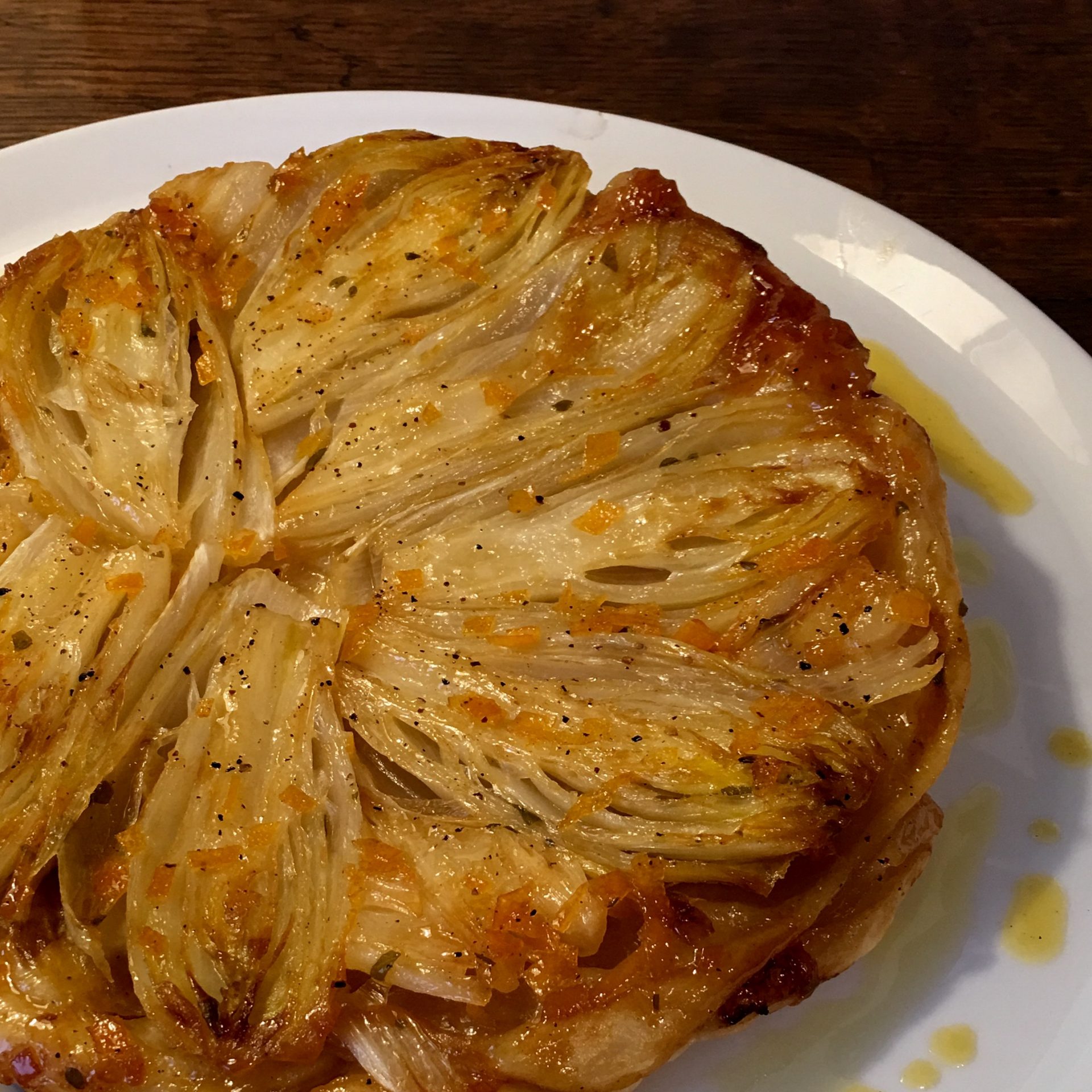 Tarte Tatin aux endives