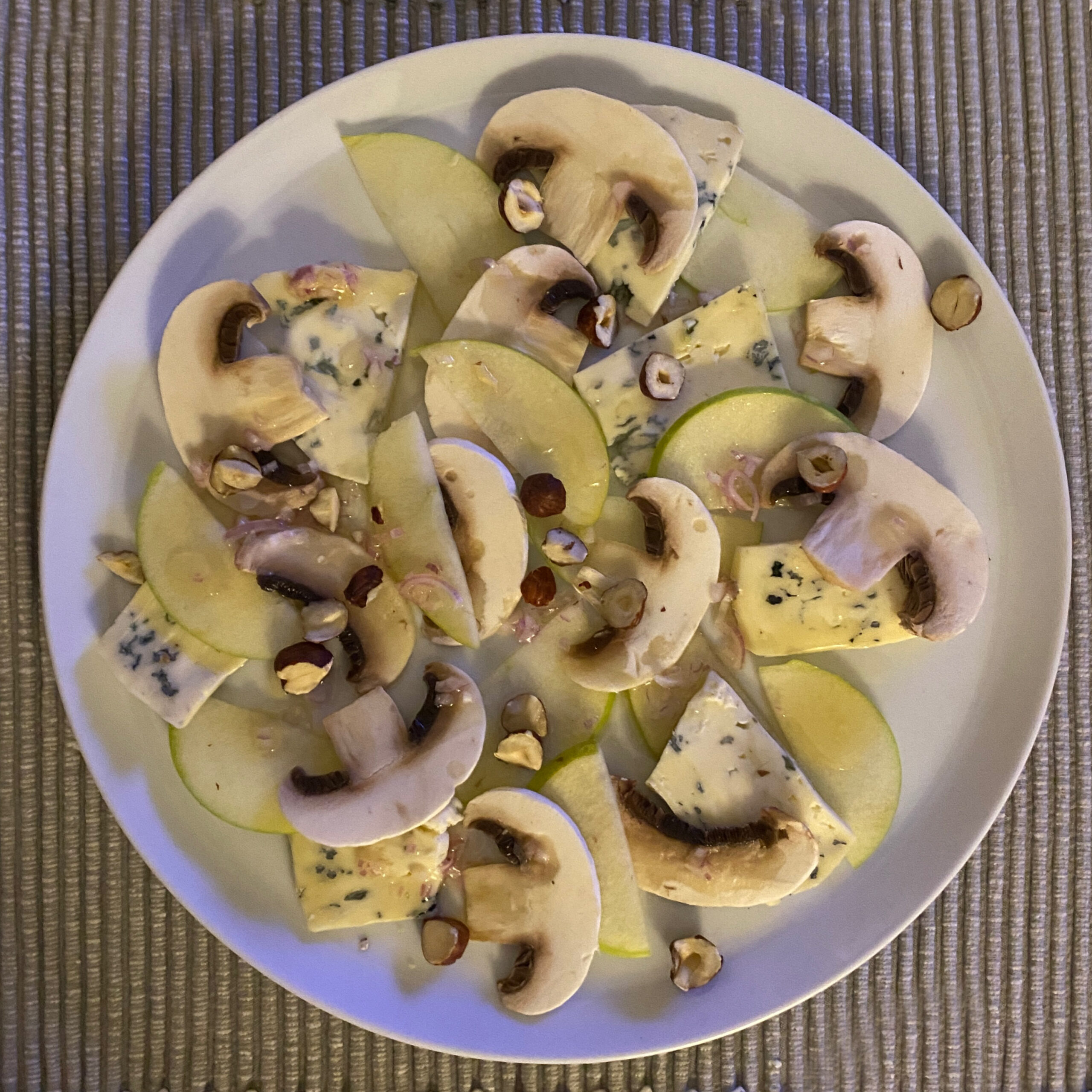 476 Carpaccio de champignons de Paris… | Pascal Molari